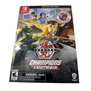 * Bakugan: Champions of Vestroia DELUXE Edition (Nintendo Switch) Toy Included